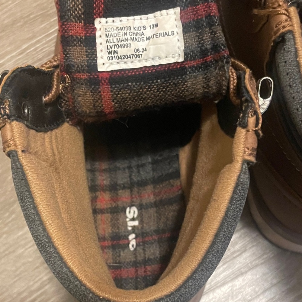 Levi's Kids Tan Lace-Up Boots - Picture 5 of 5